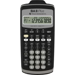 Texas Instruments TI-BAII Plus Financial Calculator