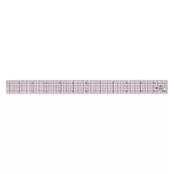 C-THRU 8ths Bevelled Ruler, 12”, 12 Pack