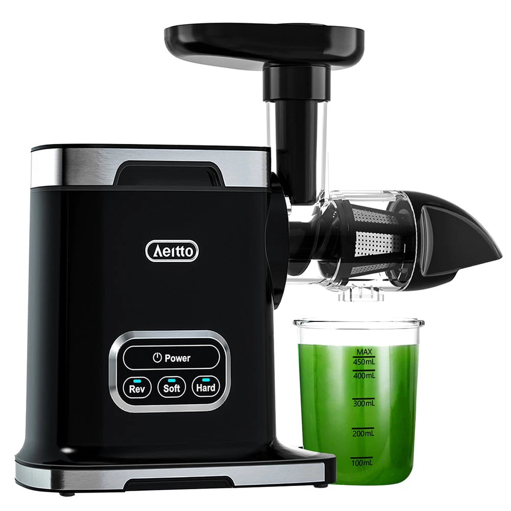 Aeitto Cold Press Masticating Juicer - Black 4 Aeitto Cold Press Masticating Juicer - Black - Image 4