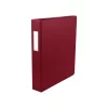 Staples Economy 1-1/2 Round 3-Ring Binder - Letter Size - 280 Sheet Capacity - Burgundy