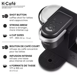 Keurig® Keurig K-Cafe Single Serve Coffee, Latte And Cappuccino Maker, Dark Charcoal -Professional Office Supply Store 6a812a54460b16848117d1996e1d01772776a8e4 square2948352 4