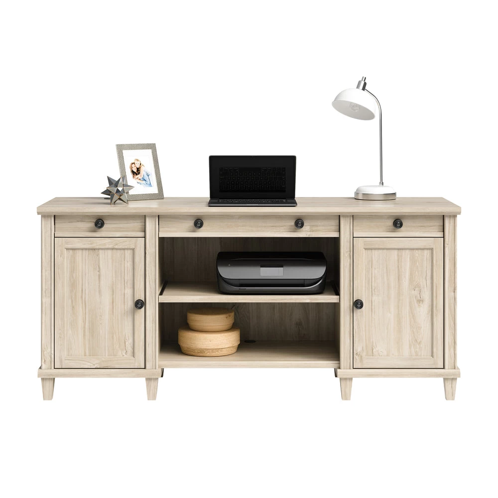 Sauder Hammond Credenza Desk - Chalk Oak (428247) 2 Sauder Hammond Credenza Desk - Chalk Oak (428247) - Image 2