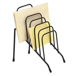 Westcott 6 Section Junior Wire Step File Sorter - Black