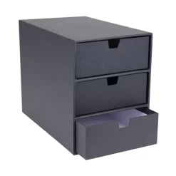 Bigso Box Of Sweden Ingrid 3 Drawer Supply Organizer - Dark Grey -Professional Office Supply Store 6f587eda14c3a1d6d1cdd4ad180b9d9fb0e94a61 square3004311 3
