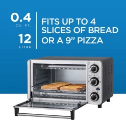 Danby 4-Slice Toaster Oven - Stainless Steel -Professional Office Supply Store 704082d164d2462fb1ca85ab15a012f40090ea68 square3037438 9
