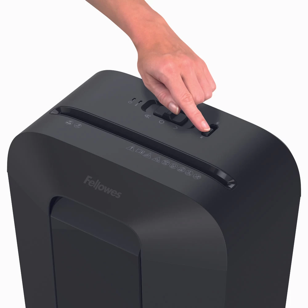 Fellowes Powershred LX50 9 Sheet Cross-Cut Shredder 4 Fellowes Powershred LX50 9 Sheet Cross-Cut Shredder - Image 4