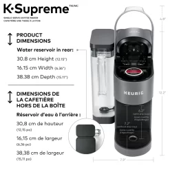 Keurig® Keurig K-Supreme - Grey -Professional Office Supply Store 710c9e4a347a6967270dea78ed441b8382ee1535 square2989965 8