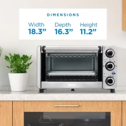 Danby 4-Slice Toaster Oven - Stainless Steel -Professional Office Supply Store 71a312eefc40983afbdcab7b4b0fbeeab0ad8249 square3037438 10