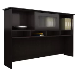 Bush Furniture Cabot Hutch, Espresso Oak (WC31831-03)