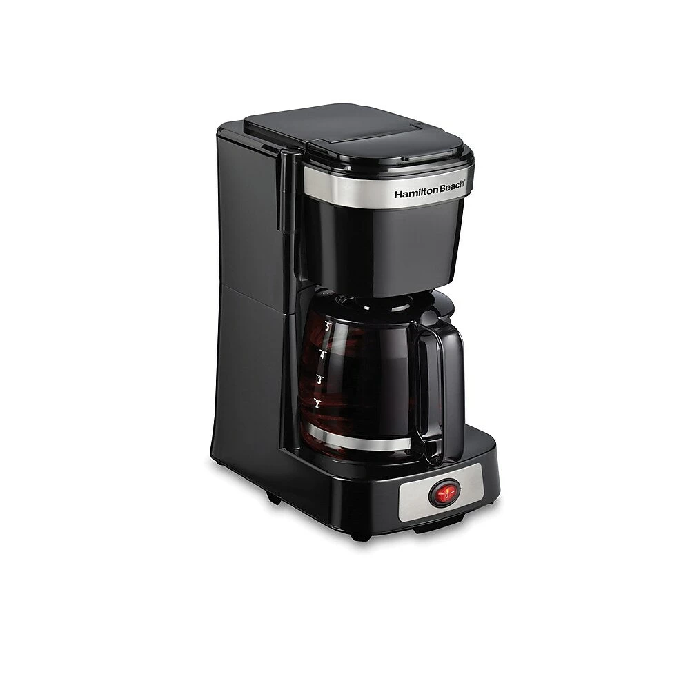 Hamilton Beach 5-Cup Compact Coffee Maker - Black (46110) 1 Hamilton Beach 5-Cup Compact Coffee Maker - Black (46110)