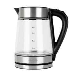 Kalorik 1.7 Liter Digital Rapid Glass Kettle - Stainless Steel