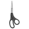Westcott KleenEarth 8" Bent Basic Handle Scissors, Black