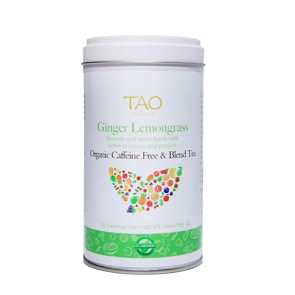 Tao Tea Leaf Organic Ginger Lemongrass Herbal Tea - Loose Leaf - 55g 1 Tao Tea Leaf Organic Ginger Lemongrass Herbal Tea - Loose Leaf - 55g