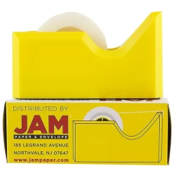 JAM Paper Modern Tape Dispenser, Yellow -Professional Office Supply Store 8111da83e8f57b60b5e08ac3075cea6e207ef320 square2500127 4
