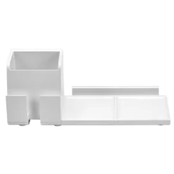 Bostitch Office Konnect Desk Organizer Power Base With Phone Stand - White -Professional Office Supply Store 81fe5a418ff073cb19447165d6cff71f269303fc square3005175 3