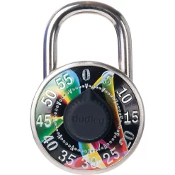 Dudley 3-Digit Combination Lock, Assorted Graphics