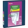 Avery Durable View Binder, 1" Sized Slant D Rings, Navy, (34004)