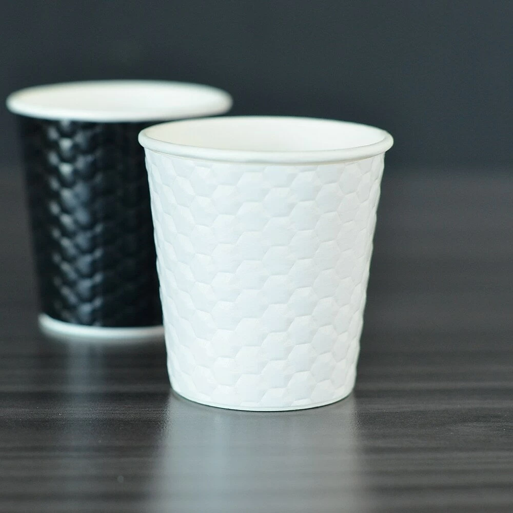 Tannex Double Wall Paper Hot Cups - 4oz - White - 200 Pack 2 Tannex Double Wall Paper Hot Cups - 4oz - White - 200 Pack - Image 2