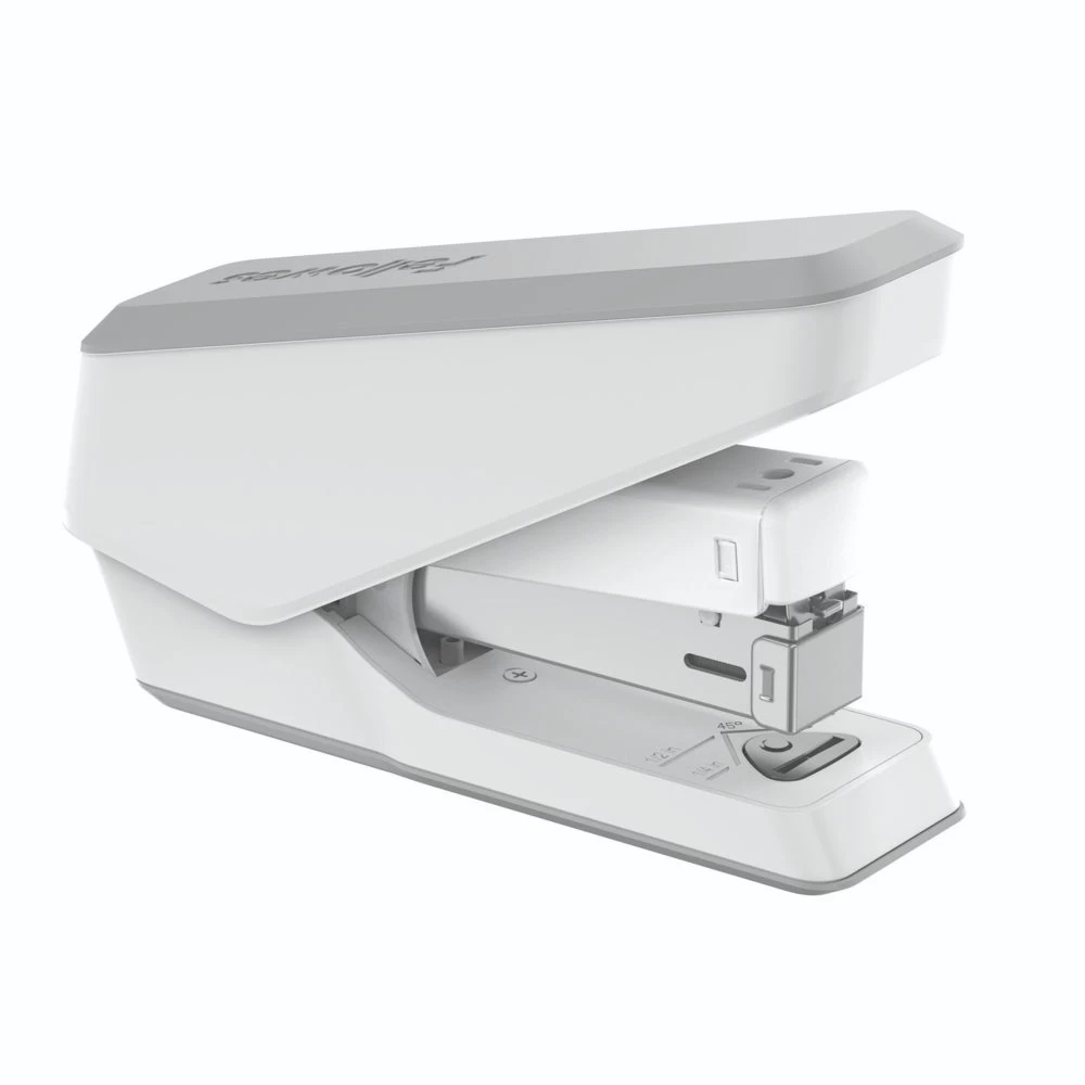 Fellowes LX840 Half Strip EasyPress Antimicrobial Stapler - White 2 Fellowes LX840 Half Strip EasyPress Antimicrobial Stapler - White - Image 2