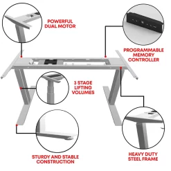 AnthroDesk Dual 72" Electric Standing Desk With Grey Frame - White/Maple -Professional Office Supply Store 8ad0a2f0a366e3344a0058014157d8e8e86b0f84 square2957182 9