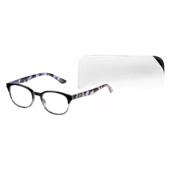 Victoria Klein Couture +2.00 Blue Light Reading Glasses - Pink Tort