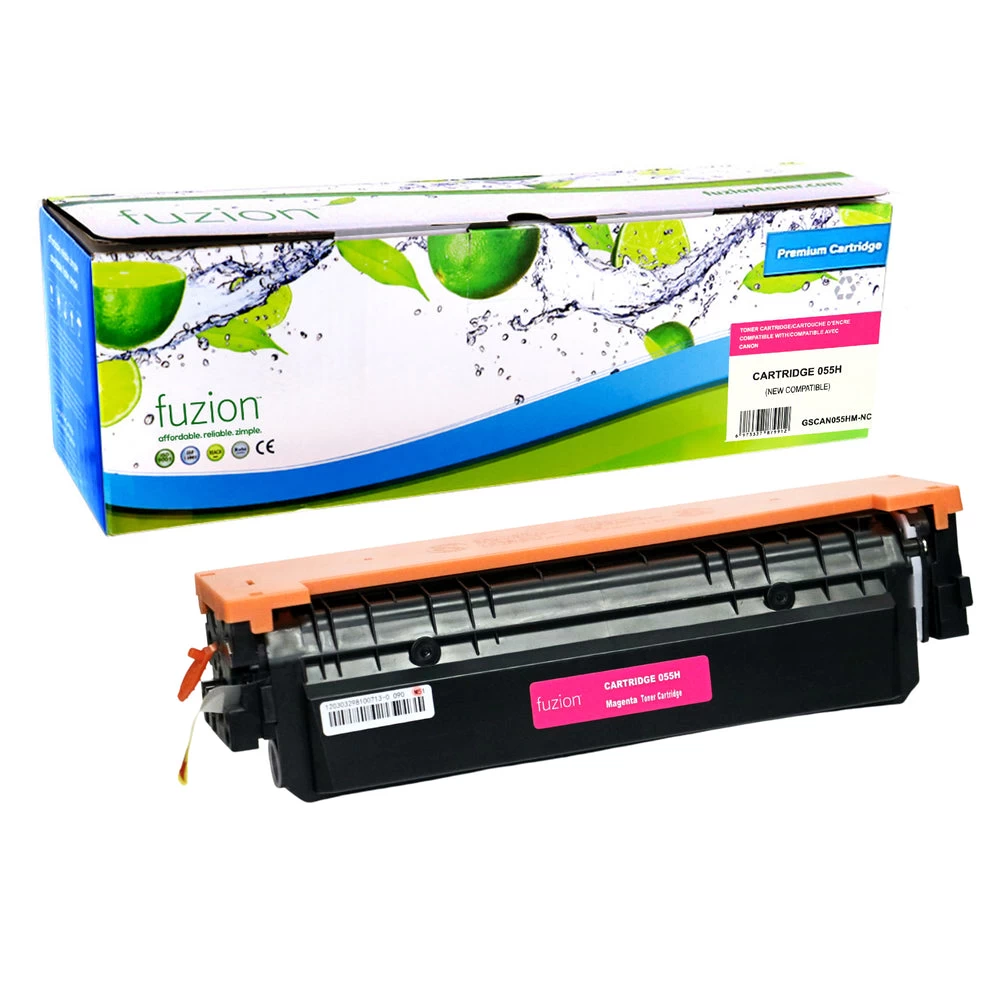 Fuzion Canon 3018C001 (055H) Compatible Toner - High Yield - Magenta 1 Fuzion Canon 3018C001 (055H) Compatible Toner - High Yield - Magenta