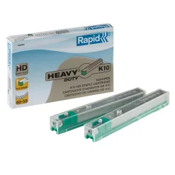 Rapid Heavy Duty Cartridge Staples - 41-55 Sheet Capacity - Green