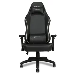E-Win KTB Knight Series Ergonomic Gaming Chair With Head And Back Pillows - Black And White