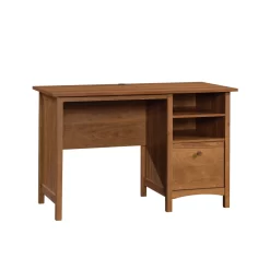 Sauder Union Plain Single Pedestal Desk - Prairie Cherry (428831)