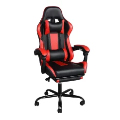 FurnitureR E-Sports Ergonomic Gaming Chair With Footrest - Black/Red -Professional Office Supply Store 985d45a5f06345c5b706551a644324dd4cd7c4ce square2933150 3