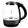 Danby 1.2L Glass/Stainless Steel Kettle - Black