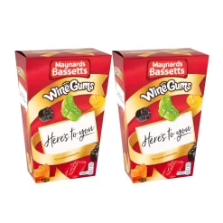 Maynards Bassetts Wine Gums Carton 400g (2 Pack)