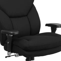 Flash Furniture HERCULES Series 24-7 Intensive Use Big & Tall Rated Executive Swivel Chair With Lumbar Knob - Black Fabric 12 Flash Furniture HERCULES Series 24-7 Intensive Use Big & Tall Rated Executive Swivel Chair With Lumbar Knob - Black Fabric -Professional Office Supply Store 9db4b0bf9286ab2fa981340a3b0b0cc63a885e37 square1983606 5