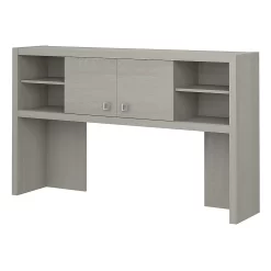 Office By Kathy Ireland Echo 60W Hutch, Grey Sand (KI60203-03)