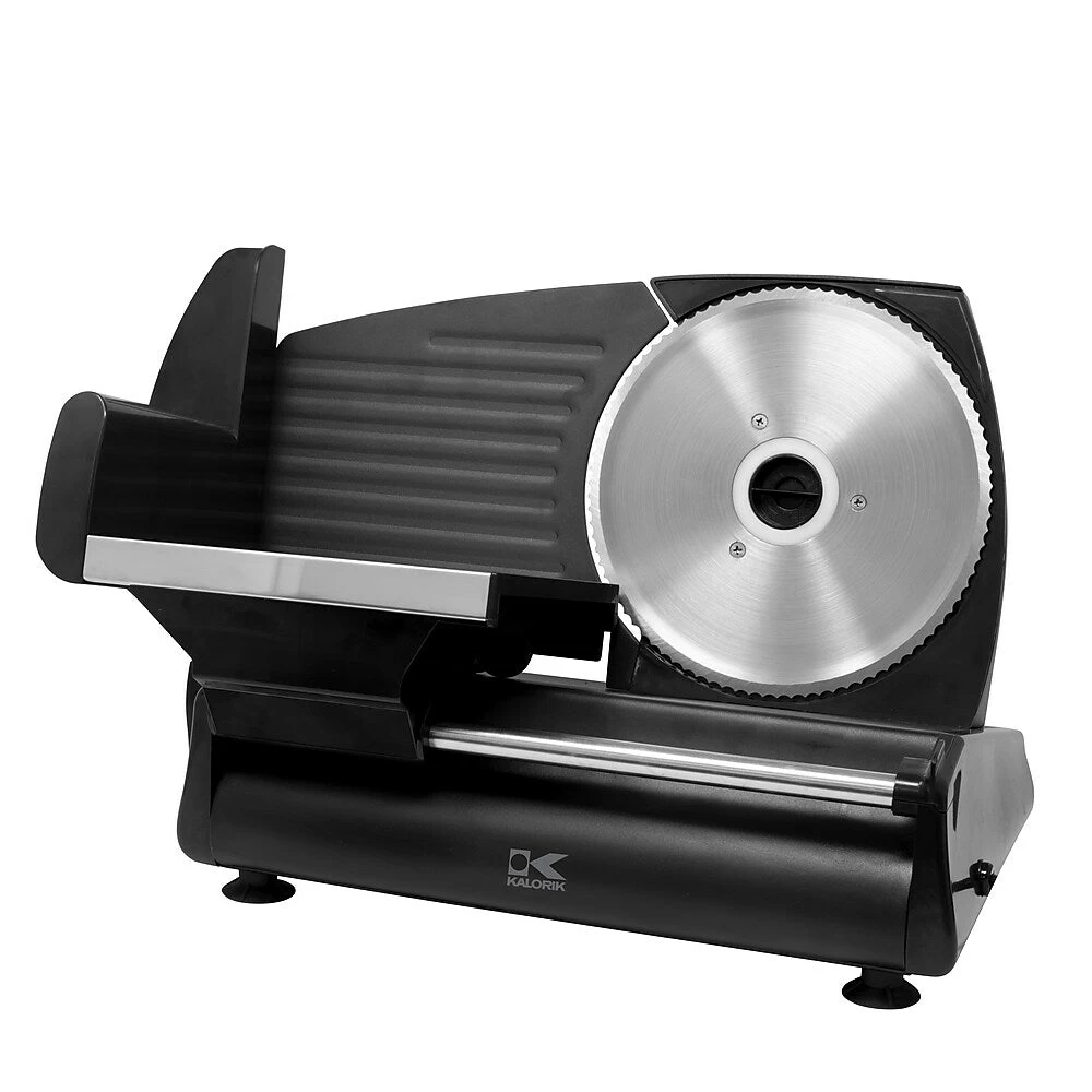 Kalorik Black Professional Style Food Slicer 1 Kalorik Black Professional Style Food Slicer