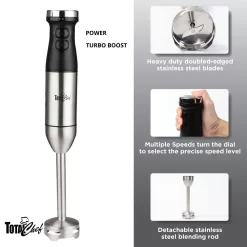Total Chef Variable Speed Immersion Blender With Turbo Boost -Professional Office Supply Store a242edb279b3ccc8013d3efe1958d1a72ddb9f67 square3019188 4