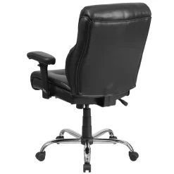 Flash Furniture HERCULES Series Big & Tall Black Leather Swivel Task Chair With Clean Line Stitching & Arms -Professional Office Supply Store a3eca942f43a077f459ad3ff586ad4b2b27b5adb square1983630 4