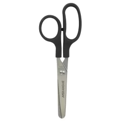 Merangue 5" Kids Blunt Tip Scissors - Black - 12 Pack