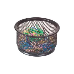 Staples Metal Mesh Small Doodad Cup - 2" X 3-1/2" Diameter