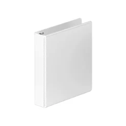 Wilson Jones ENVI Heavy Duty 1-1/2" Round 3-Ring Binder - Letter Size - 280 Sheet Capacity - White