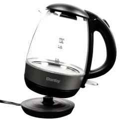Danby 1.2L Glass/Stainless Steel Kettle - Black -Professional Office Supply Store ab003ae11281f5e63e809ccb1b6f32caeffd19eb square3037440 3