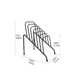 Westcott 6 Section Junior Wire Step File Sorter - Black -Professional Office Supply Store ad318292a54d0957b412a31828653fa9c1246f2f square962367 3