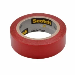 Scotch Expressions Washi Tape - 0.59" X 393" - Red (C314-RED) -Professional Office Supply Store ad3415efb3d8648e68605345afee495ae3a363a7 square3013587 3