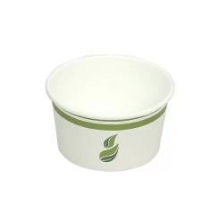 Eco Guardian Compostable PLA-Lined Paper Bowls, 12 Oz, 500 Pack (EG-P-PL-S12)