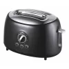 Brentwood Retro Cool Touch 2-Slice Toaster - Black