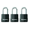 Master Lock 48mm Wide Covered Laminated Steel Padlock - 3 Pack