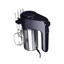 Total Chef 6-Speed Hand Mixer - Black And Stainless Steel