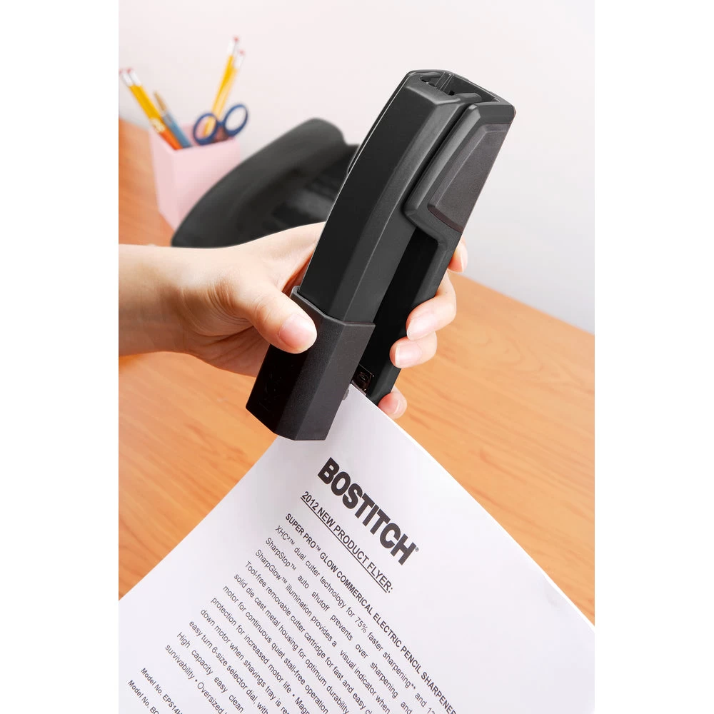 Bostitch Epic Antimicrobial Stapler - 25-Sheet Capacity - Black 10 Bostitch Epic Antimicrobial Stapler - 25-Sheet Capacity - Black - Image 10