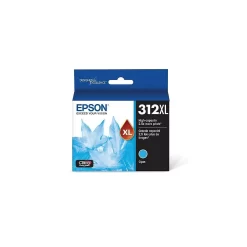 Epson® Epson T312XL220 Claria Photo HD Cyan Ink Cartridge, High Capacity