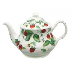 Roy Kirkham Teapot, Alpine Strawberry